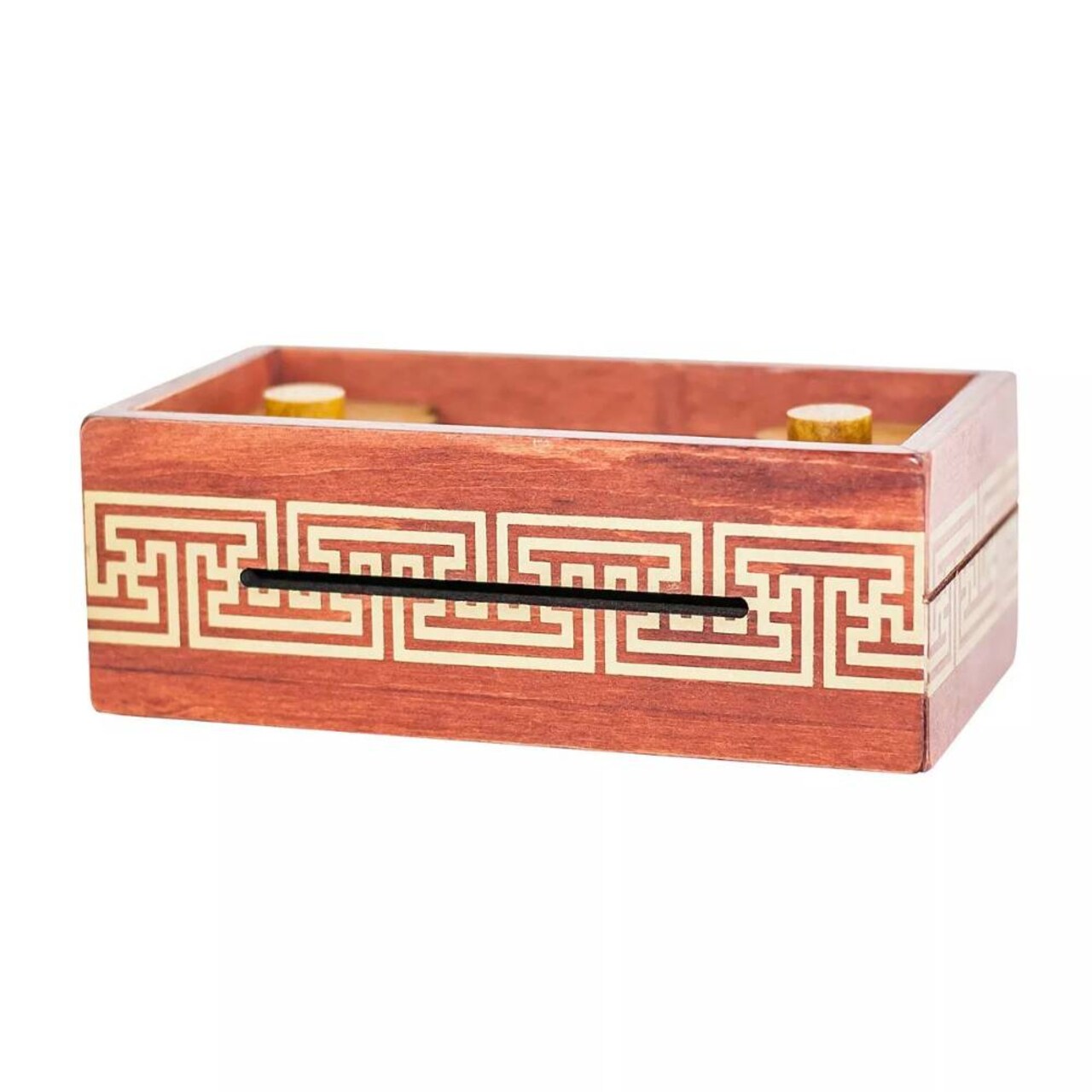 Emperor's Chest Gift Box Puzzle Brain Teaser Box that Holds Gift Cards, Money, Artfully Crafted Wooden Puzzle